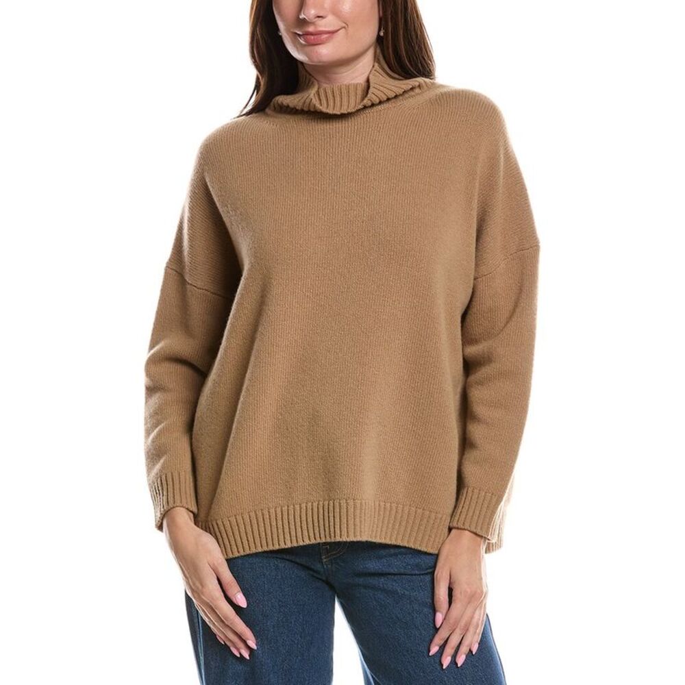 Max Mara Womens  Borgia Wool Sweater, Tan